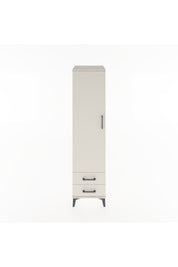 Hyperion Dolap 4 Raflı 2 Çekmeceli Tek Kapaklı 44x44x182 - S55M007V1B