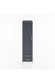 Hyperion Dolap 4 Raflı 2 Çekmeceli Tek Kapaklı 44x44x182 - S55M007V5B