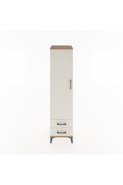 Hyperion Dolap 4 Raflı 2 Çekmeceli Tek Kapaklı 44x44x182 - S55M007V7B