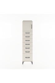 Hyperion Dolap Tek Raflı 7 Çekmeceli Tek Kapaklı 44x44x182 Aytaşı-Aytaşı