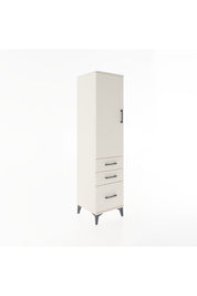 Hyperion Dolap 2 Raflı 3 Çekmeceli Tek Kapaklı 44x44x182 Aytaşı-Aytaşı