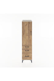 Hyperion Dolap 2 Raflı 3 Çekmeceli Tek Kapaklı 44x44x182 Aytaşı-Çam