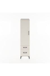 Hyperion Dolap 4 Raflı 2 Çekmeceli Tek Kapaklı 44x44x182 - S55M015V1B