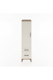 Hyperion Dolap 4 Raflı 2 Çekmeceli Tek Kapaklı 44x44x182 - S55M015V7B