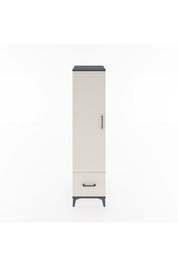 Hyperion Dolap 4 Raflı Tek Çekmeceli Tek Kapaklı 44x44x182 - S55M016V4B