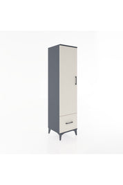Hyperion Dolap 4 Raflı Tek Çekmeceli Tek Kapaklı 44x44x182 - S55M016V4B