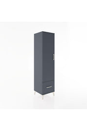 Hyperion Dolap 4 Raflı Tek Çekmeceli Tek Kapaklı 44x44x182 - S55M016V5B