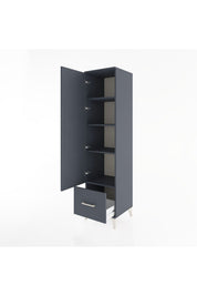 Hyperion Dolap 4 Raflı Tek Çekmeceli Tek Kapaklı 44x44x182 - S55M016V5B