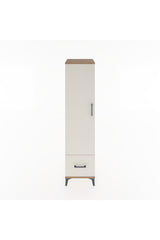 Hyperion Dolap 4 Raflı Tek Çekmeceli Tek Kapaklı 44x44x182
