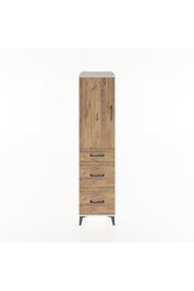 Hyperion Dolap 2 Raflı 3 Çekmeceli Tek Kapaklı 44x44x182 Aytaşı-Çam