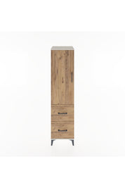 Hyperion Dolap 3 Raflı 2 Çekmeceli Tek Kapaklı 44x44x182 Aytaşı-Çam