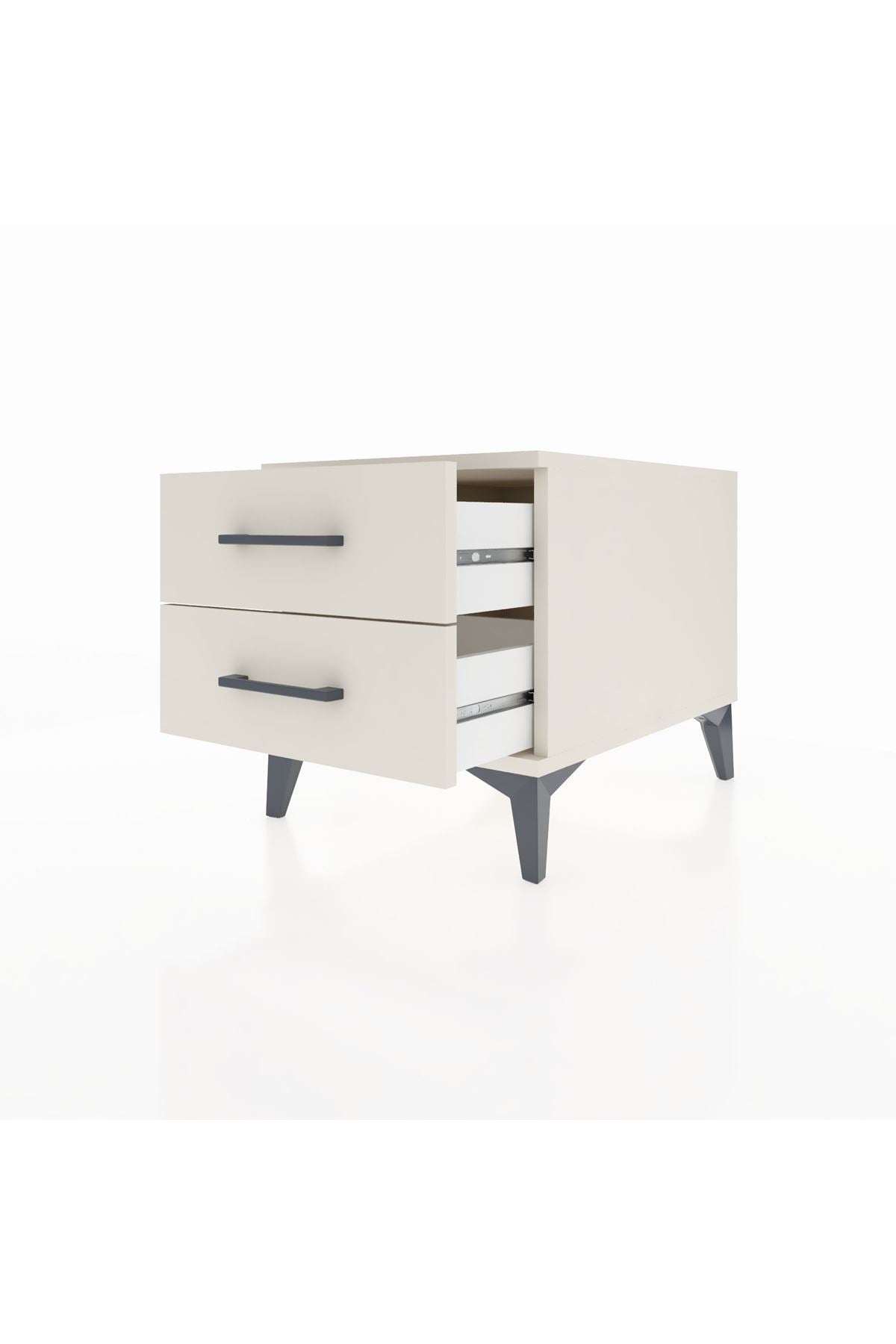 Kronos Komodin 2 Çekmeceli 44x59x48 Aytaşı-Aytaşı