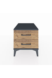 Kronos Komodin 2 Çekmeceli 44x59x48 Antrasit-Çam