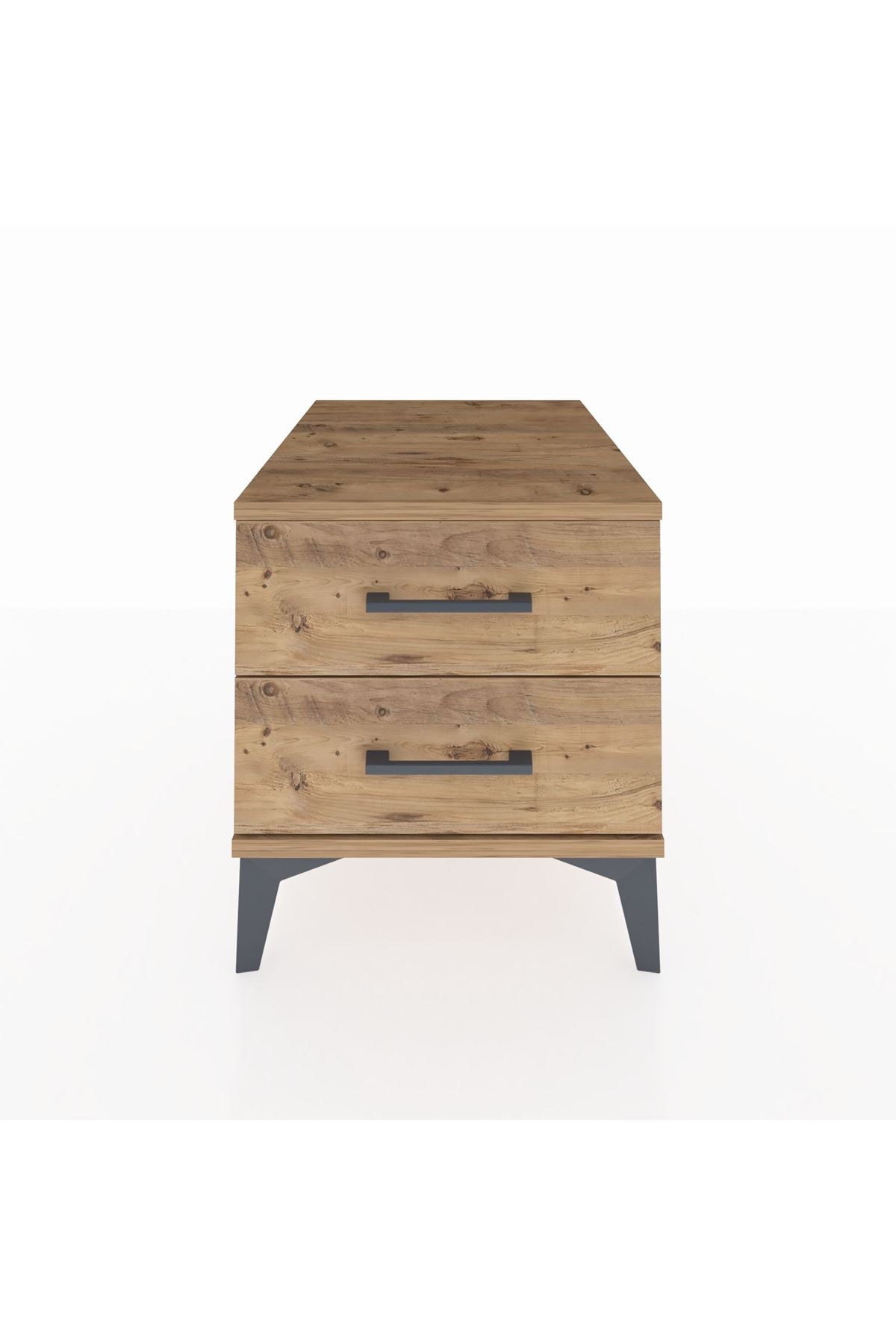 Kronos Komodin 2 Çekmeceli 44x59x48 Çam-Çam
