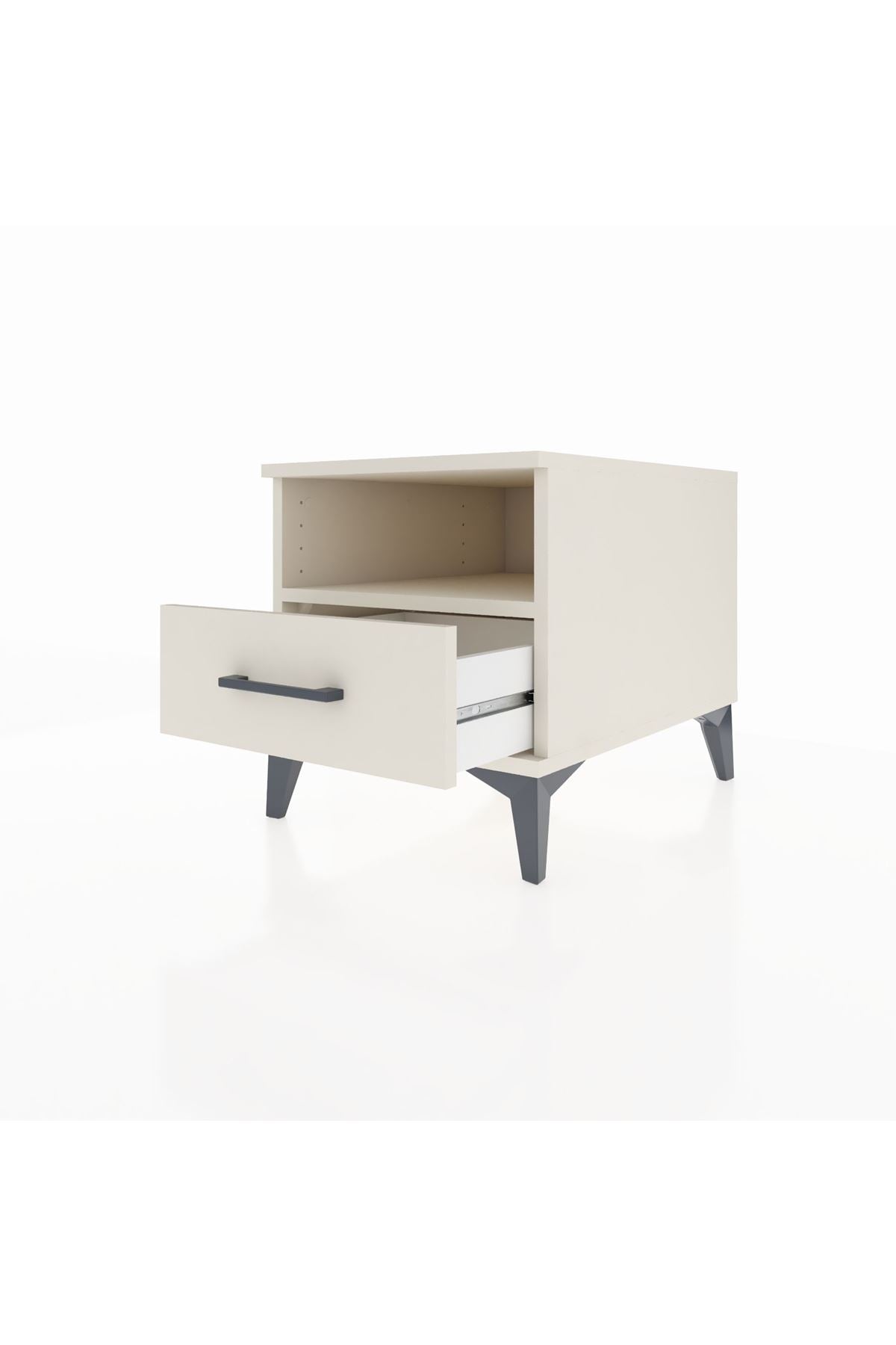 Kronos Komodin Tek Raflı Tek Çekmeceli 44x59x48 Aytaşı-Aytaşı