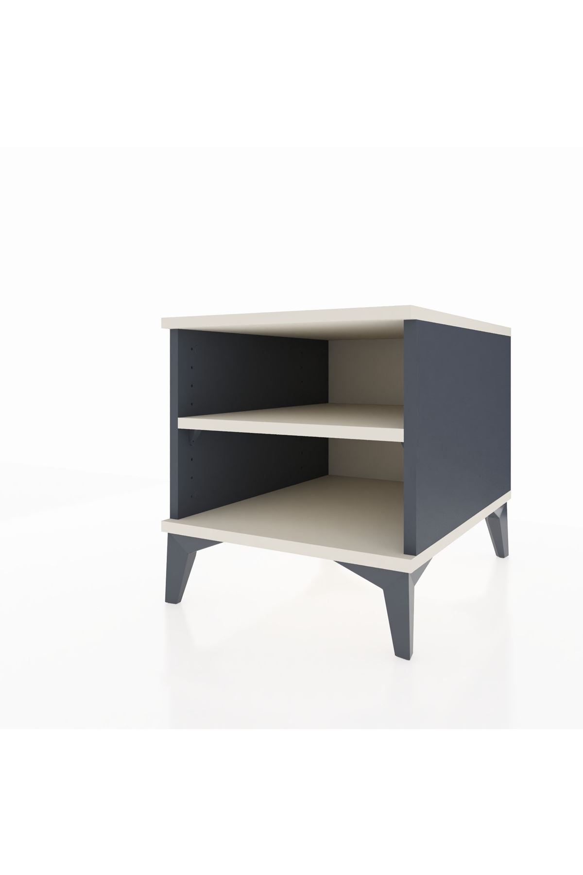 Kronos Komodin Tek Raflı 44x59x48 Antrasit-Aytaşı