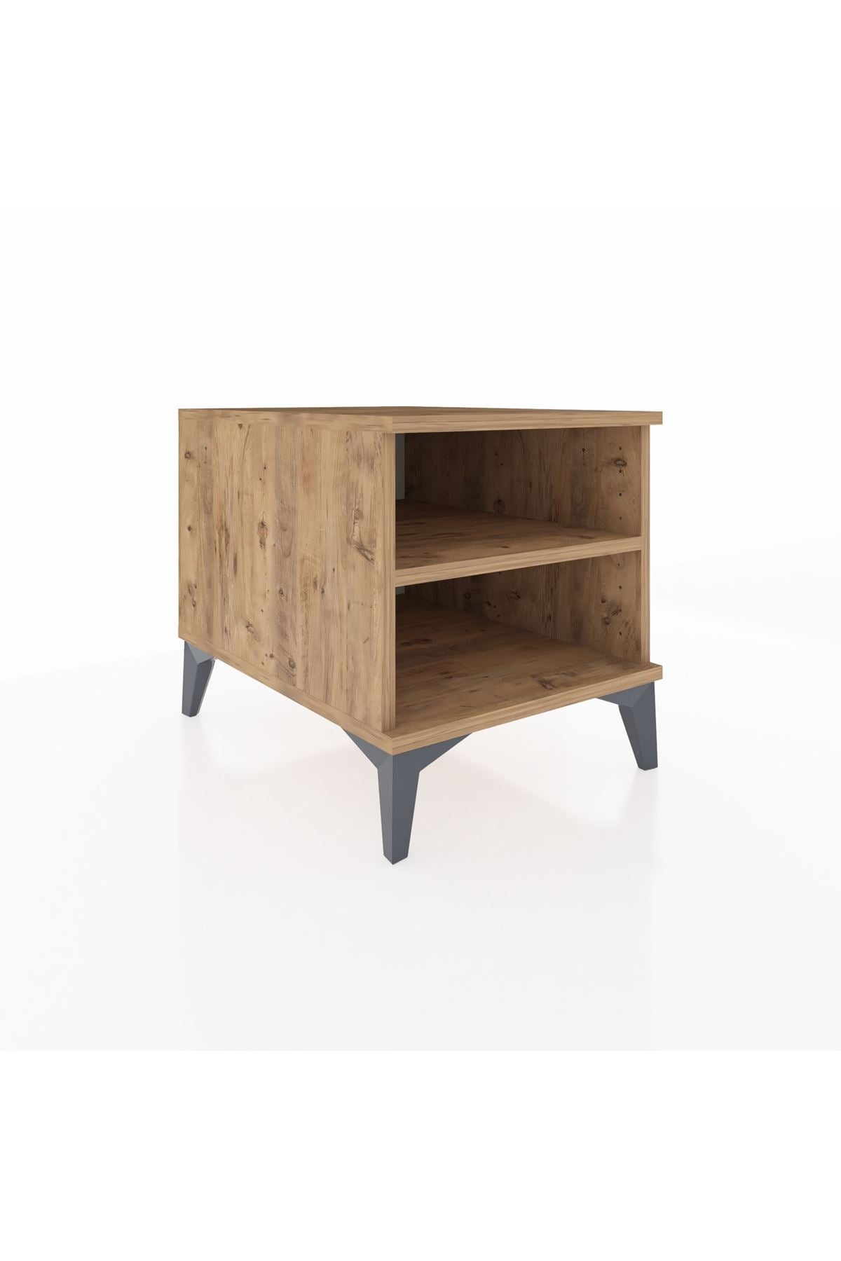 Kronos Komodin Tek Raflı 44x59x48 Çam-Çam