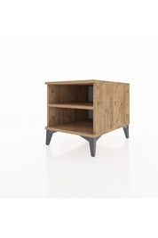 Kronos Komodin Tek Raflı 44x59x48 Çam-Çam