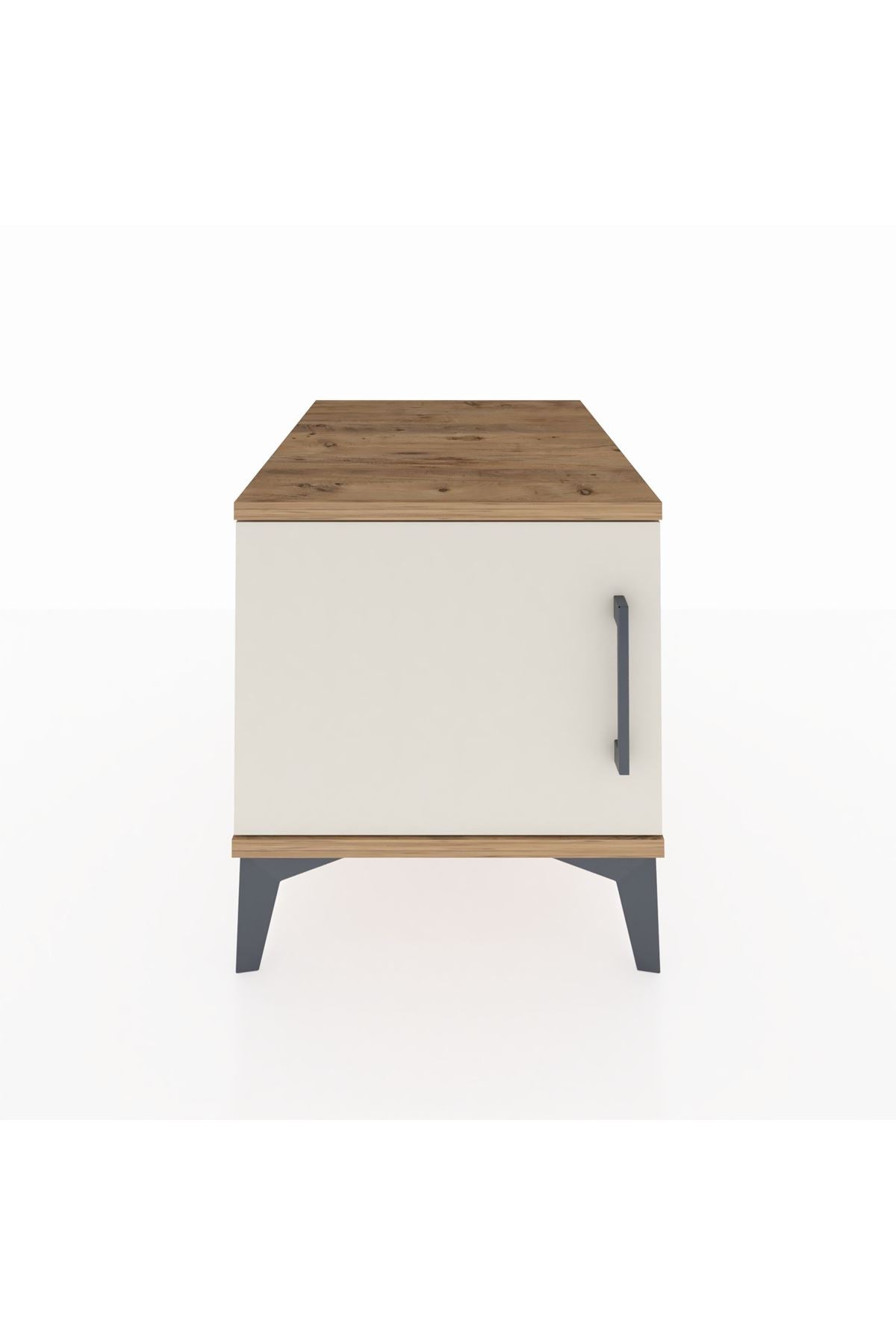 Kronos Komodin Tek Kapaklı 44x59x48 Çam-Aytaşı