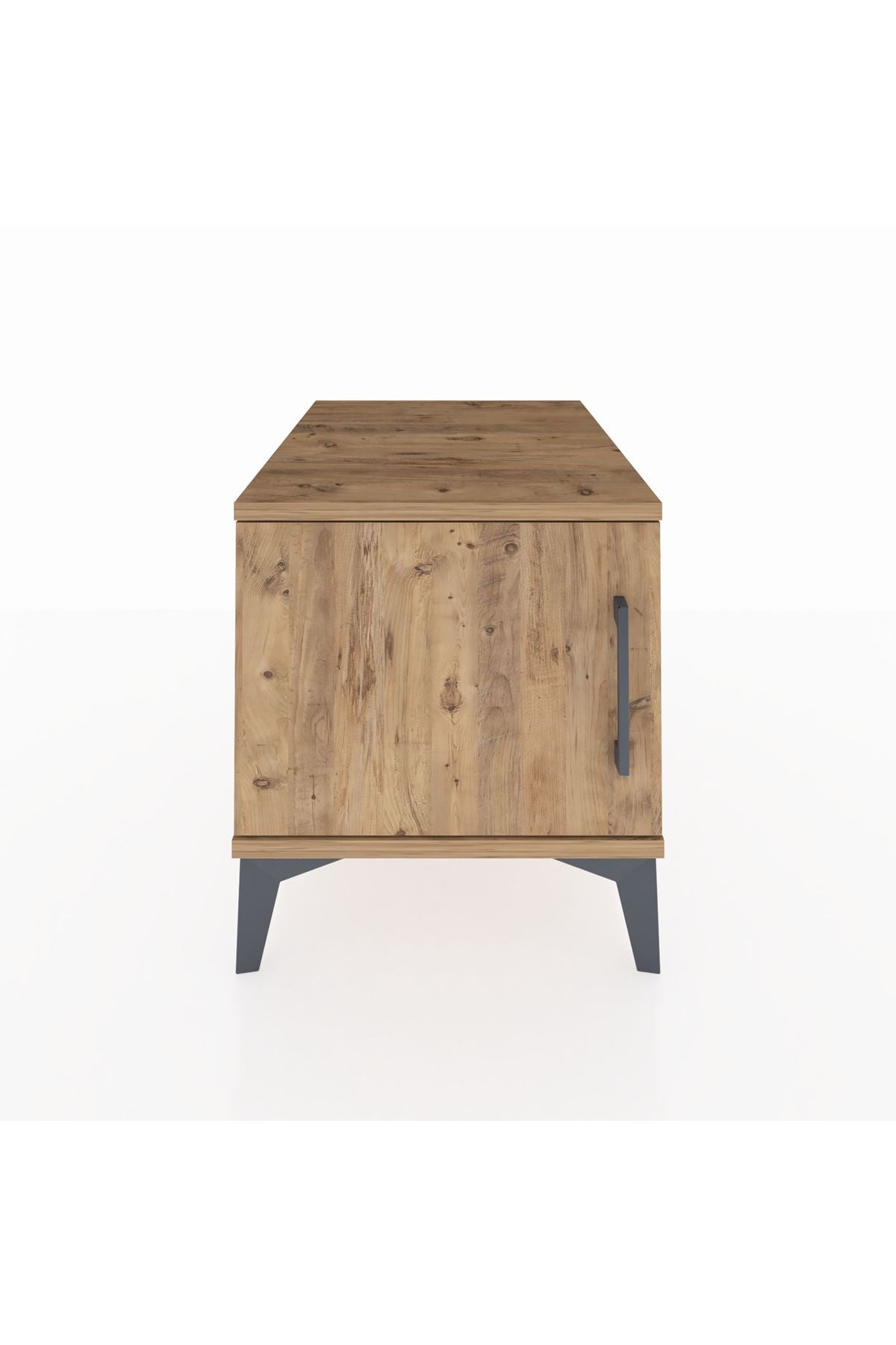 Kronos Komodin Tek Kapaklı 44x59x48 Çam-Çam