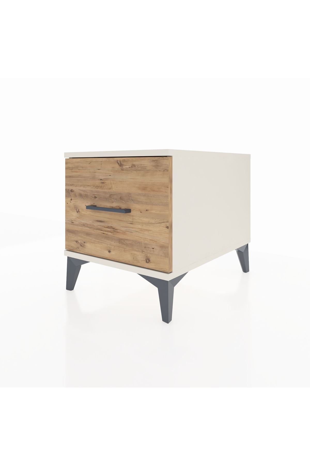 Kronos Komodin Tek Çekmeceli 44x59x48 Aytaşı-Çam