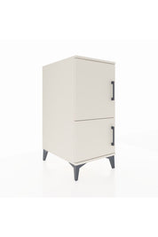 Kronos Komodin 3 Raflı 2 Kapaklı 44x59x96 Aytaşı-Aytaşı