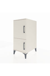 Kronos Komodin 3 Raflı 2 Kapaklı 44x59x96 Aytaşı-Aytaşı