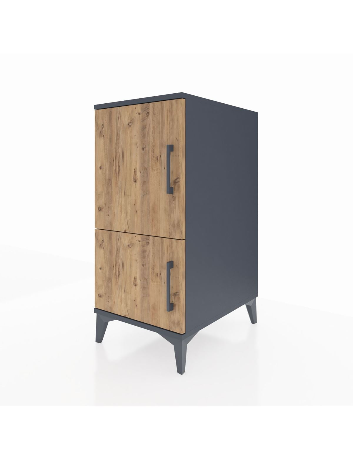 Kronos Komodin 3 Raflı 2 Kapaklı 44x59x96 - S75M039V6C