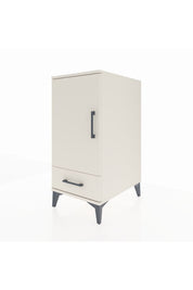 Kronos Komodin 3 Raflı Tek Çekmeceli Tek Kapaklı 44x59x96 Aytaşı-Aytaşı
