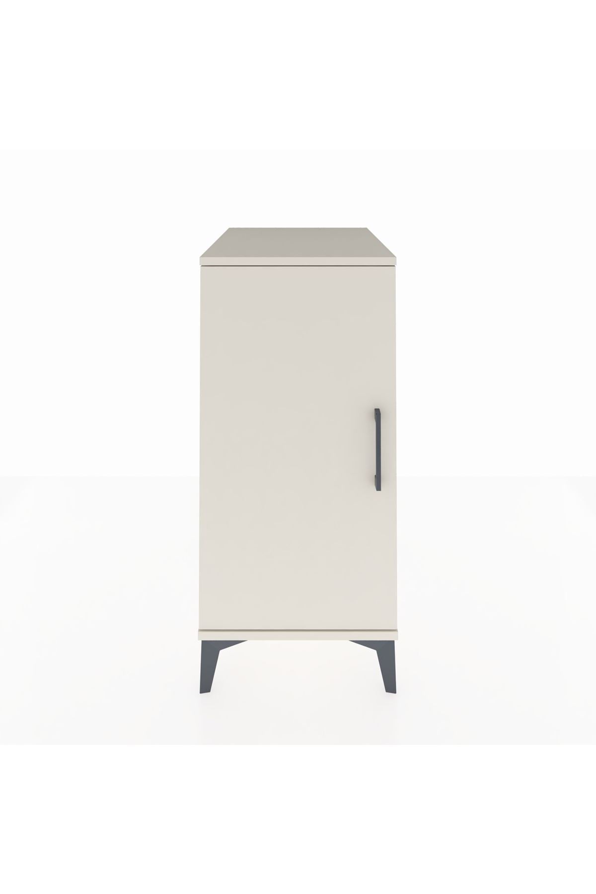 Kronos Komodin 2 Raflı Tek Kapaklı 44x59x96 Aytaşı-Aytaşı