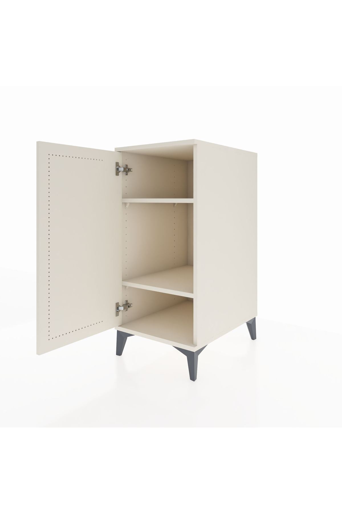Kronos Komodin 2 Raflı Tek Kapaklı 44x59x96 Aytaşı-Aytaşı