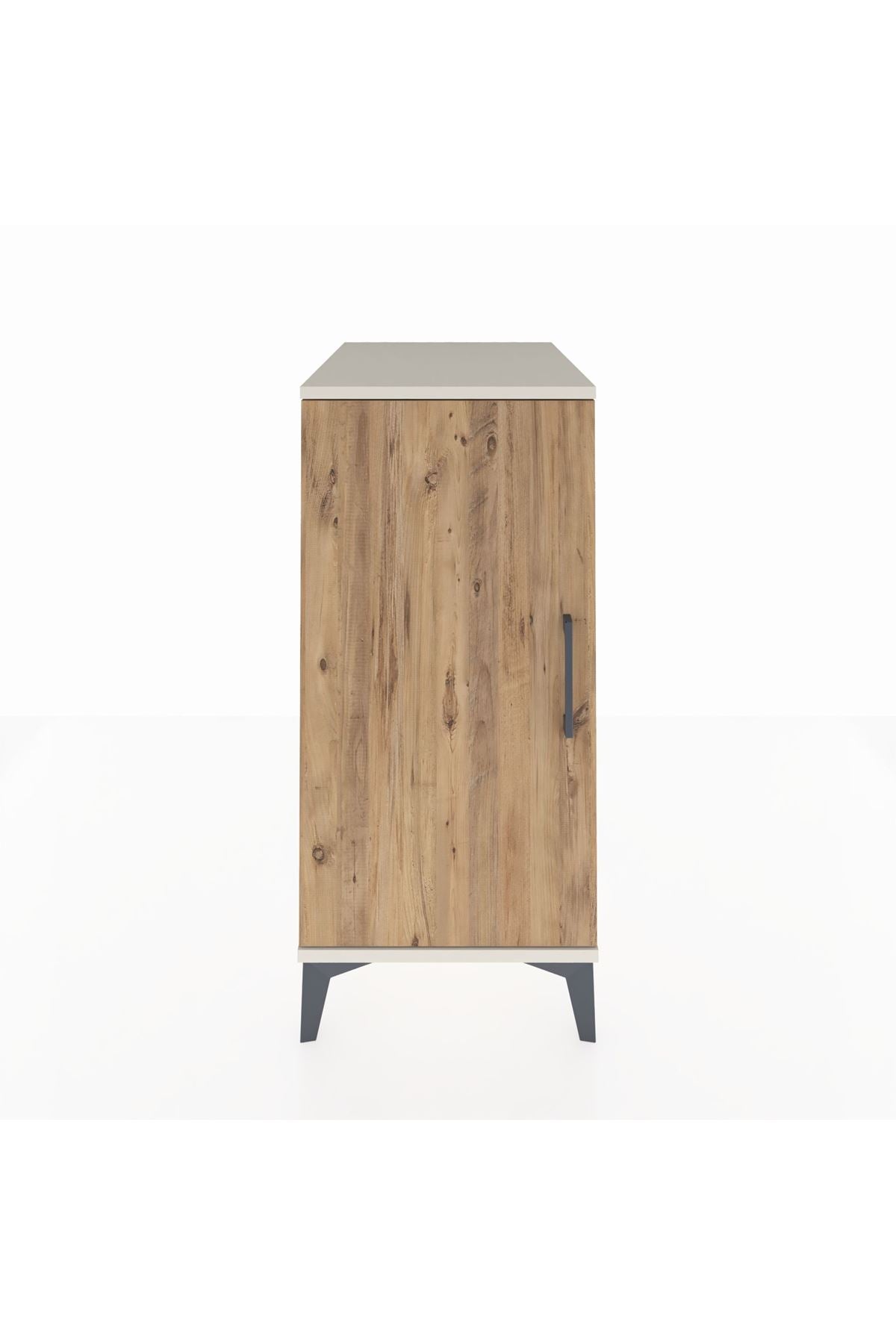 Kronos Komodin 2 Raflı Tek Kapaklı 44x59x96 Aytaşı-Çam