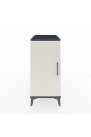 Kronos Komodin 2 Raflı Tek Kapaklı 44x59x96 Antrasit-Aytaşı