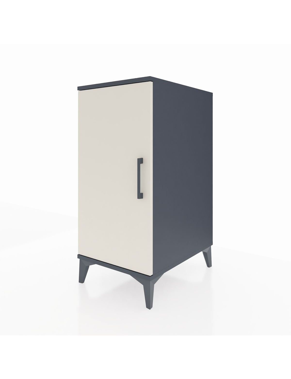 Kronos Komodin 2 Raflı Tek Kapaklı 44x59x96 - S75M044V4C