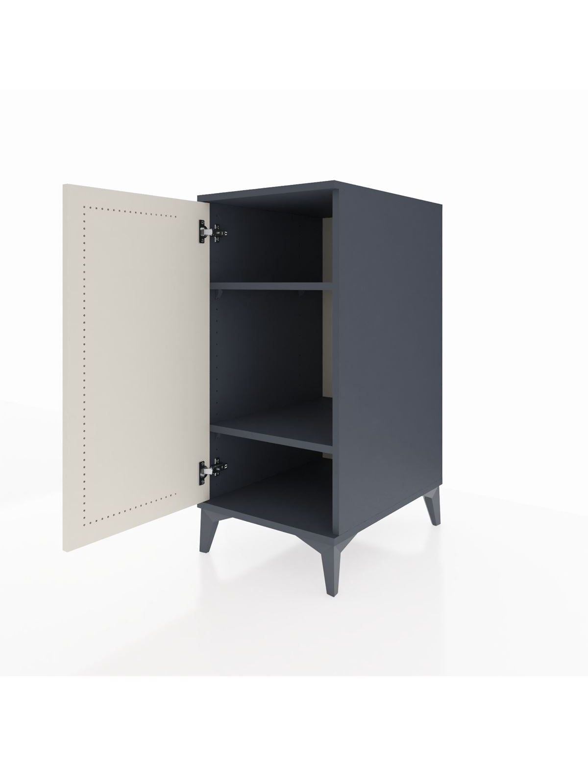 Kronos Komodin 2 Raflı Tek Kapaklı 44x59x96 - S75M044V4C