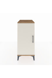 Kronos Komodin 2 Raflı Tek Kapaklı 44x59x96 Çam-Aytaşı