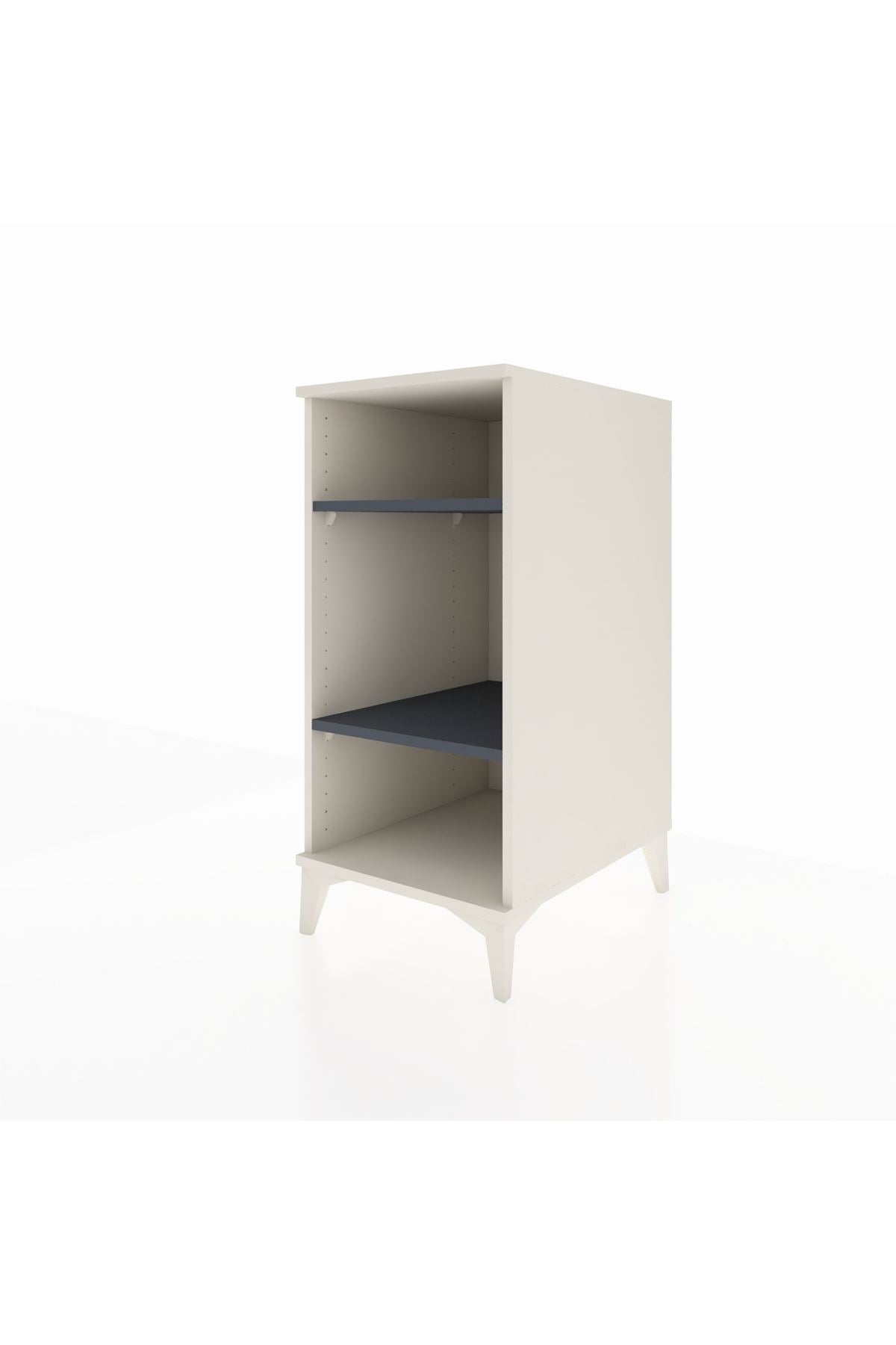 Kronos Komodin 2 Raflı 44x59x96 Aytaşı-Antrasit