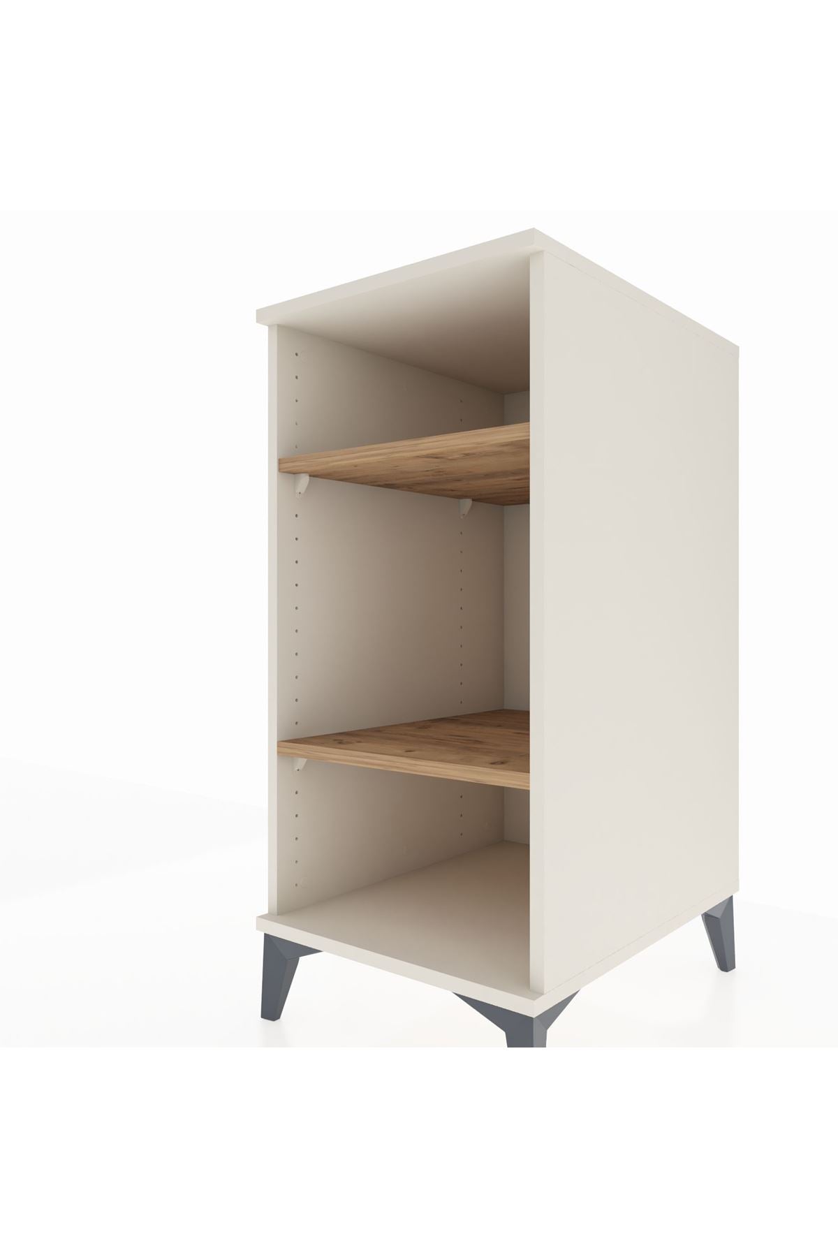 Kronos Komodin 2 Raflı 44x59x96 Aytaşı-Çam