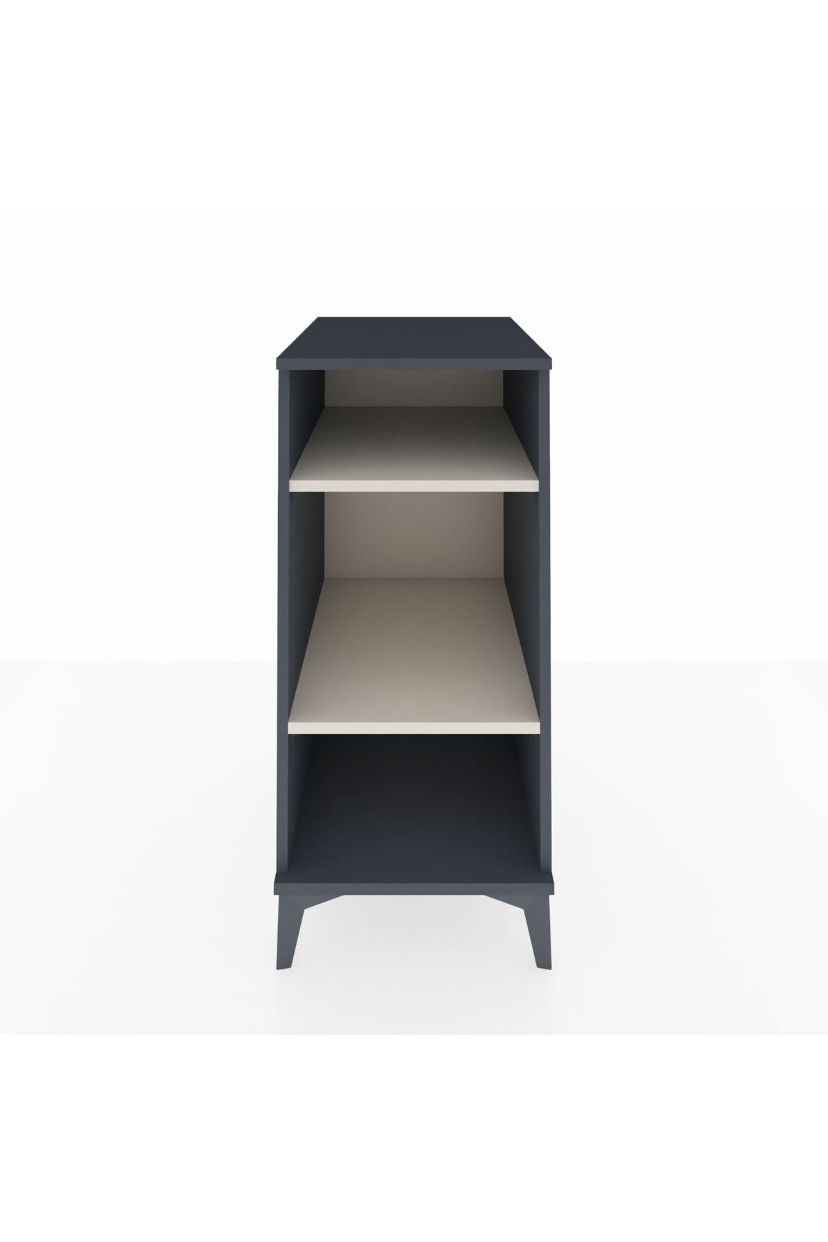 Kronos Komodin 2 Raflı 44x59x96 Antrasit-Aytaşı