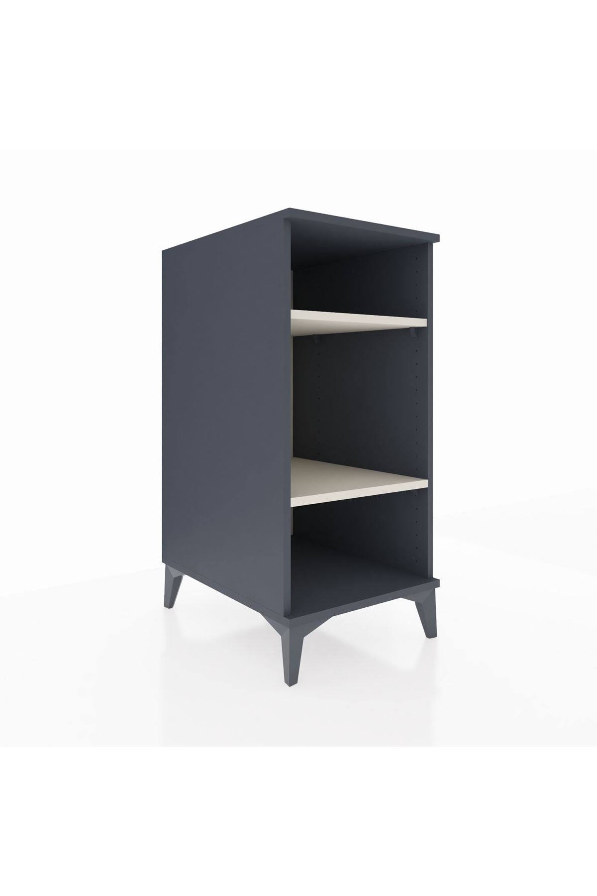 Kronos Komodin 2 Raflı 44x59x96 Antrasit-Aytaşı
