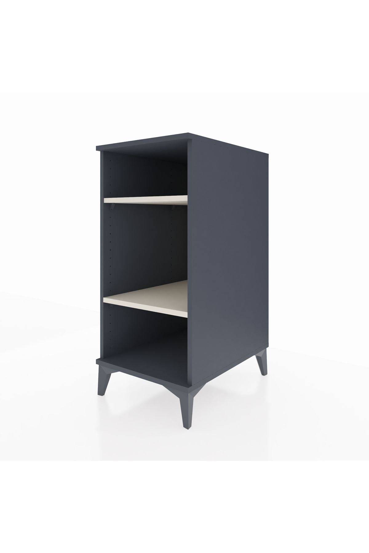 Kronos Komodin 2 Raflı 44x59x96 Antrasit-Aytaşı