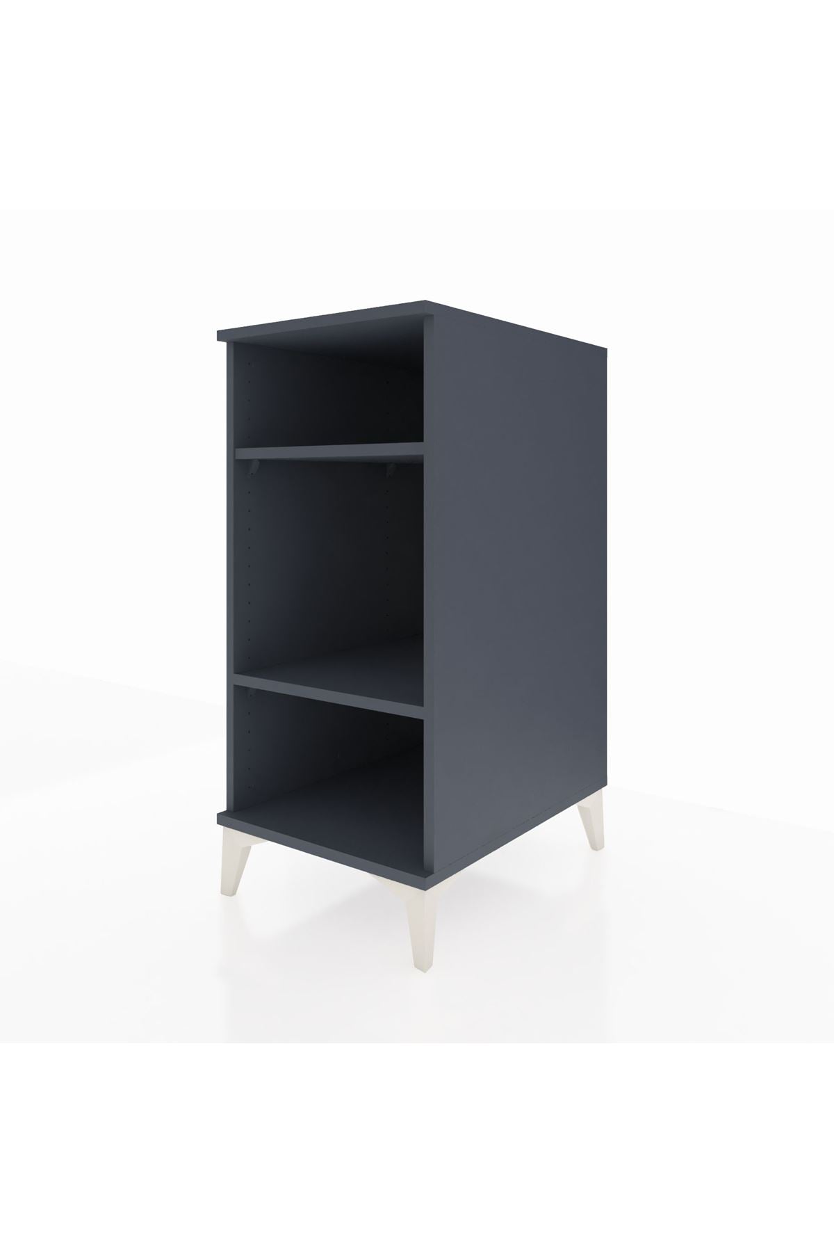 Kronos Komodin 2 Raflı 44x59x96 Antrasit-Antrasit