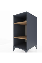 Kronos Komodin 2 Raflı 44x59x96 Antrasit-Çam