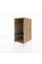 Kronos Komodin 2 Raflı 44x59x96 Çam-Antrasit