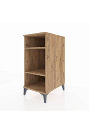 Kronos Komodin 2 Raflı 44x59x96 Çam-Çam