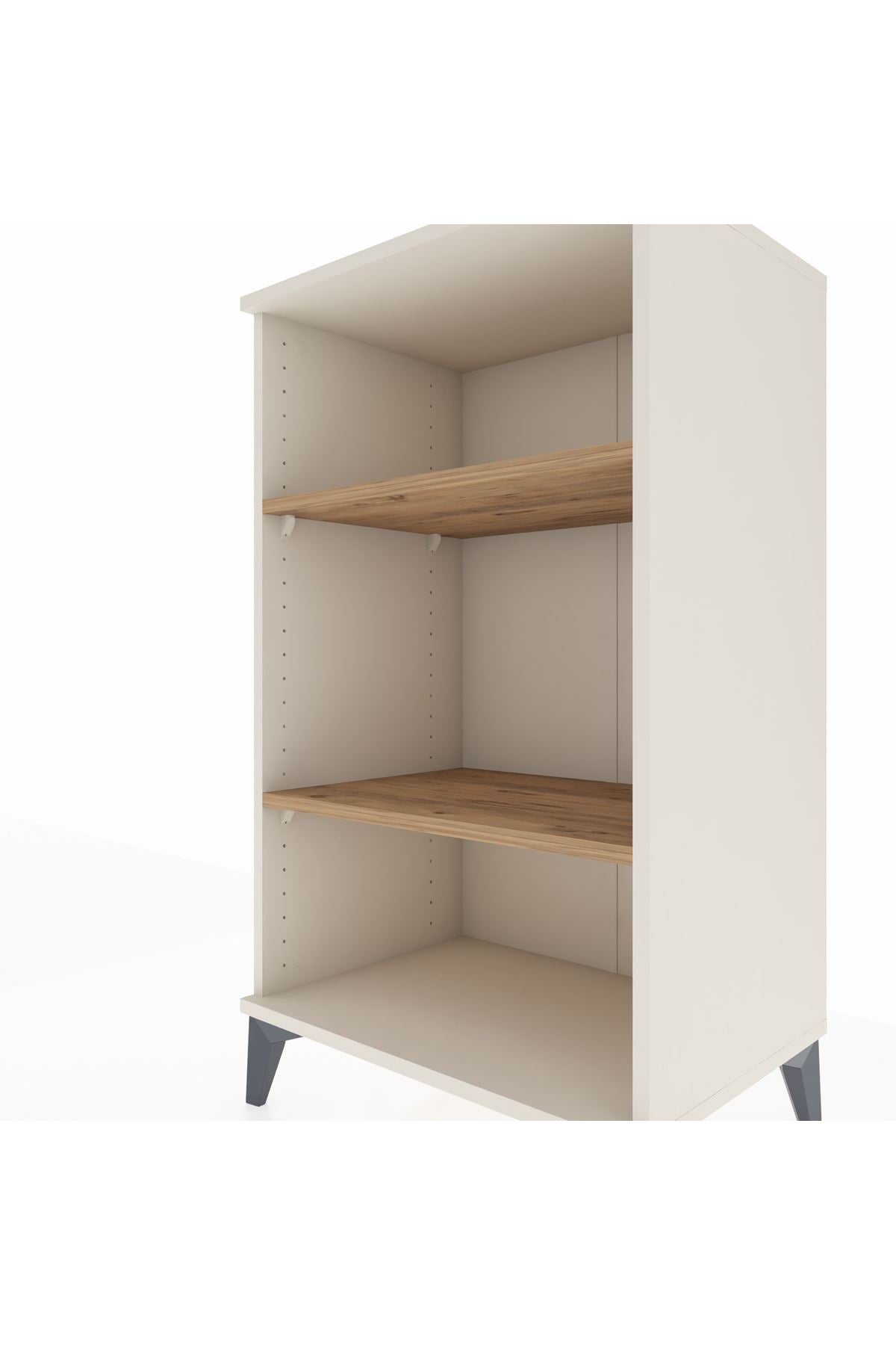 Hyperion Komodin 2 Raflı 60x44x106 Aytaşı-Çam