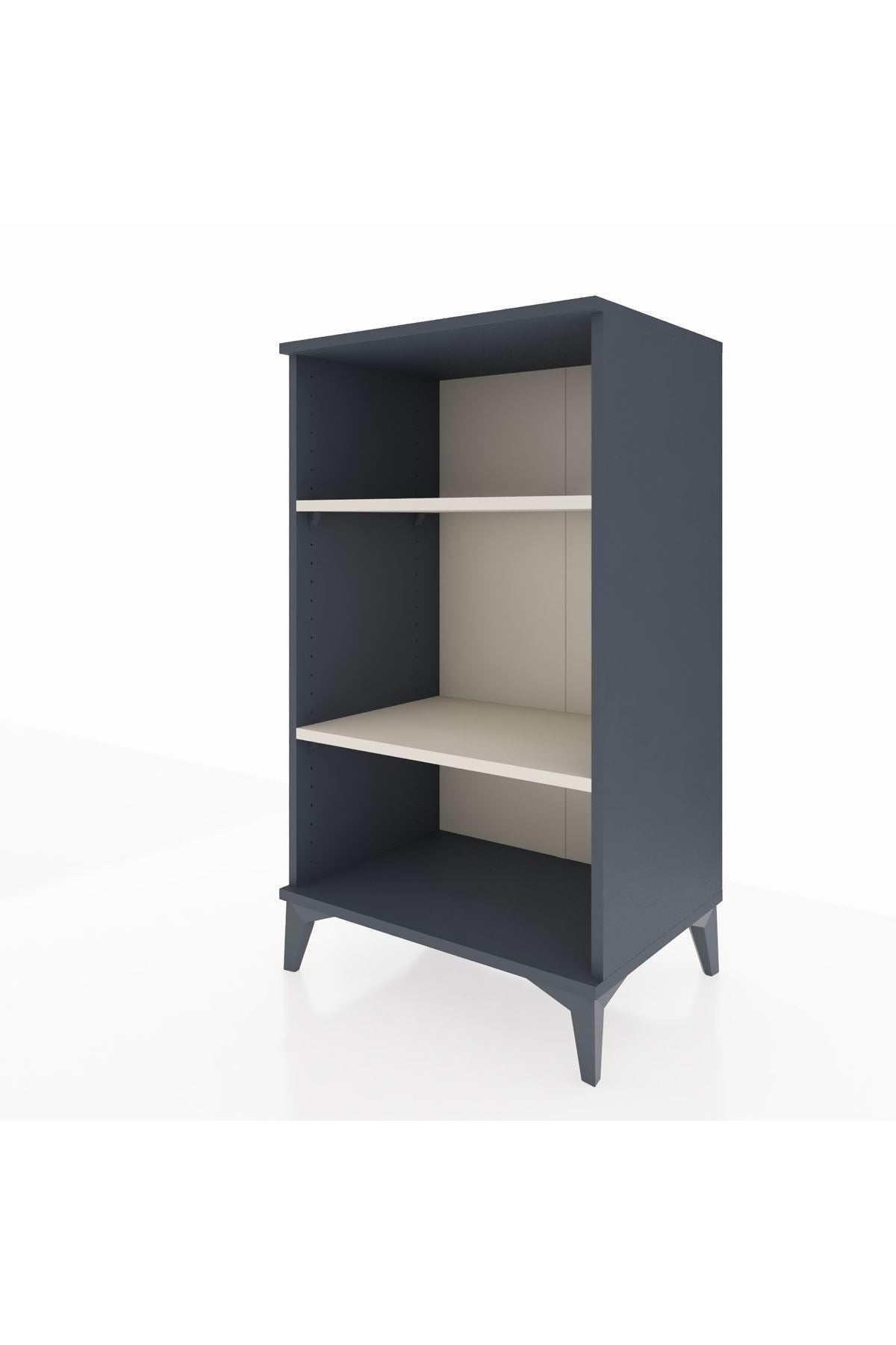 Hyperion Komodin 2 Raflı 60x44x106 Antrasit-Aytaşı