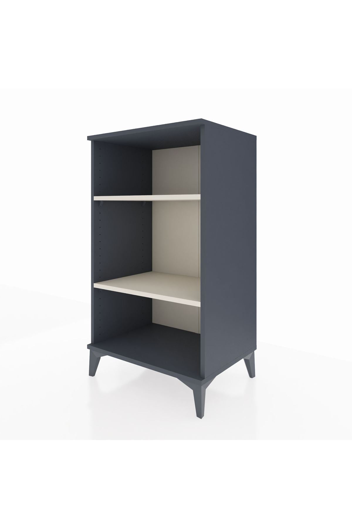 Hyperion Komodin 2 Raflı 60x44x106 Antrasit-Aytaşı