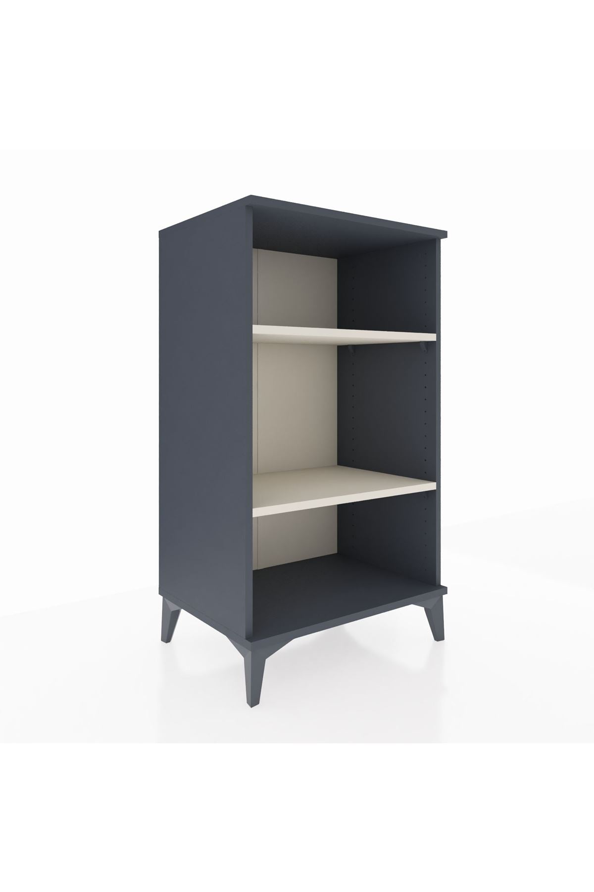 Hyperion Komodin 2 Raflı 60x44x106 Antrasit-Aytaşı