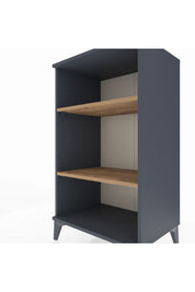 Hyperion Komodin 2 Raflı 60x44x106 Antrasit-Çam